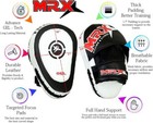 Mma Boxing Mitts  Hook And Jab Training Curved Pads  Muay Thai Target Focus Pads