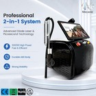 2in1 Diode Picosecond Laser Hair Reduction Tattoo Removal Salon Beauty Machine