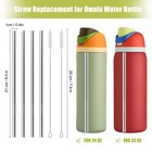 Xzesh Metal Straw Replacement For Owala 21cm 24-32oz  Stainless Steel