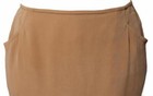 Jones New York Maxi Skirt Sz 6 Tan warm Beige