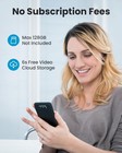 Iegeek 2k Wireless Doorbell Camera 2 4ghz Wifi Video Indoor Chime 2-way Audio
