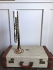 Vintage Rare 1962 Holton Model 50 Professional Trumpet With Original Case Nice 