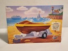 1999 The Chevron Cars Collectible C c  Boat  n Trailer New In Box
