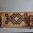 Handmade Leather Larp Utility Belt Medieval Sword Belt Renaissance Faire Costume
