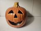    Unusual Mccoy Limited Halloween Jack-o-lantern Pumpkin Candle Holder 6 5 x7 