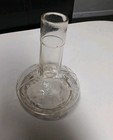 Rare  Peace Syrup  Japanese  Clear  Embossed   Embossed  Bottle