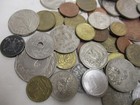 Bulk Lot Of World Foreign Coins By The Pound Mixed Countries - 3 Lbs Bag
