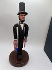 Btg Hand Carved And Painted Abraham Lincoln 1984 Signed 