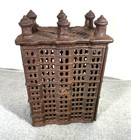 Antique Ac Williams Cast Iron Coin Bank 1920s 6 Tower Tall Building 6 5 usa