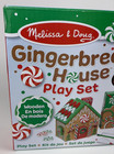 Melissa   Doug Gingerbread House Play Set Wooden 38 Piece Holiday Toy