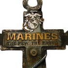 Anchor Marines 20  Large Anchor Cross Rustic The Few The Proud Western Heavy