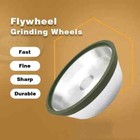 6 Inch Cbn Flywheel Grinding Wheel  1-1 4 Inch Arbor  Type 11v9 - Flared Cup