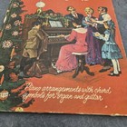 Vintage 1957 Whitman Christmas Carols Songbook Voice Piano Guitar Organ