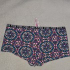 Nwt Victoria s Secret Pink 2015 Geometric Star Print Boyshort Panty L