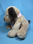 Dan Dee Collector s Choice Chocolate Brown Puppy Dog Plush Stuffed Animal W Scar