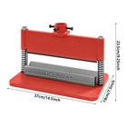 Red 12  Press Brake Attachment For 12-20 Ton Hydraulic Press  Durable Design