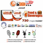 Food drinks Clipart-vinyl Cutter Plotter Images-eps Vector Clip Art Cd