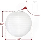 10 Inch White Paper Lanterns Great Chinese japanese Decorations 10 Pack