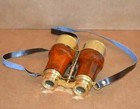 Vintage Antique Maritime 6   Nautical Brass Solid Glass Binoculars Ca   -