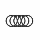 5pcs Black Nitrile Butadiene Rubber Nbr O-ring 6mm Inner Dia 0 7mm Width   kd