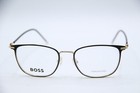 New Boss 1431 2m2 Black Gold Gunmetal Authentic Frames Eyeglasses 54-18