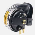 Motorcycle Black Loud 12v Horn For Harley-davidson Dyna Sportster Xl1200 Xl883