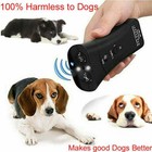 Ultrasonic Anti Dog Barking Device Pet Trainer Led Light Gentle Chaser Style Lot