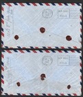 Canada 1946 Ffc First Flight Covers To Chicago From Ottawa   Montreal  2 
