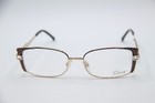 New Diva 5458 C  272 Gold Black Authentic Frames Eyeglasses 51-17 K1