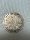 1858 Canada 20 Cent Holed