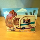 The Chevron Cars Hap E  Camper Travel Trailer W  State Stickers New In Box Nib