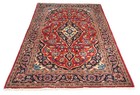 Handmade Vintage Oriental Rug Red Floral Classic Design Home Decor Carpet 4x6 Ft