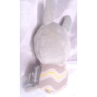 Hallmark Baby Rattle Grey White   yellow Soft Plush Bunny Dog Cat Stuffed Animal
