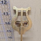 Vintage Brass Marching Band Lyre Music Holder Clip Trumpet Trombone 6 25