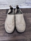 Crocs Walu Slip On Loafer Men   s 11 Comfort Casual Shoes Beach Fish Coastal Beige