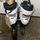 K2 Women s Alexis 84 Boa Breathable 4 Wheel Teal white Inline Skates Size 6
