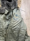 Vintage 1950s Us Air Force N3b Parka Coat Sz Small Flying Jacket 50s 60s Coyote