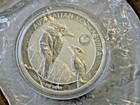 2017 Australia 1 Oz Silver Kookaburra Bu Coin     Rooster Privy     Sealed Capsule