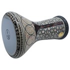 The Obsidian Gawharet El Fan 17  Mother Of Pearl Darbuka