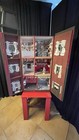 Antique Handmade Victorian Dollhouse Townhome Miniature Estate Display