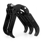 Grapple Attachment For 0 8-1 8 Ton Mini Excavators  For Wood  Metal  Rock  Scrap