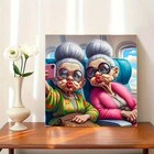 Happy Grandma Sisters Diamond Art Kits For Adults 5d Diamond Painting Kits For O