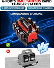 Super Battery Charger For Milwaukee M18 Battery  6-ports Simultaneous Rapid Char
