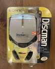 Vintage  sony Discman D-e301 Portable Cd Player Silver Esp Digital Mega Bass Nwb