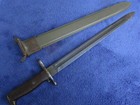 Rare Original Us Ww2 Reissue M1905 42 Bayonet   Scabbard Two-tone Blade Sa 1920