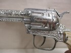 Vintage 1960s Pony Boy 10  Western Diecast Toy Cap Gun Pistol Shooter
