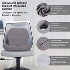 Memory Foam Back   Seat Cushion Ergonomic Orthopedic Cushion With Lumbar Support