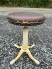 Vintage Cast Iron Organ  Piano exam Stool George W  Archer Rochester Ny Pat 1873