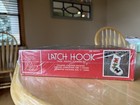 Vintage Christmas Latch Hook Santa Claus Stocking Craft Kit 17    New Sealed