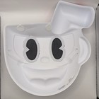 Adult Cuphead Vacuform Mask Elope Studiomdhr Cosplay display Halloween